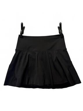 Athleta Skort Womens Black Athletic Tennis Golf Skirt Built In Shorts XS S